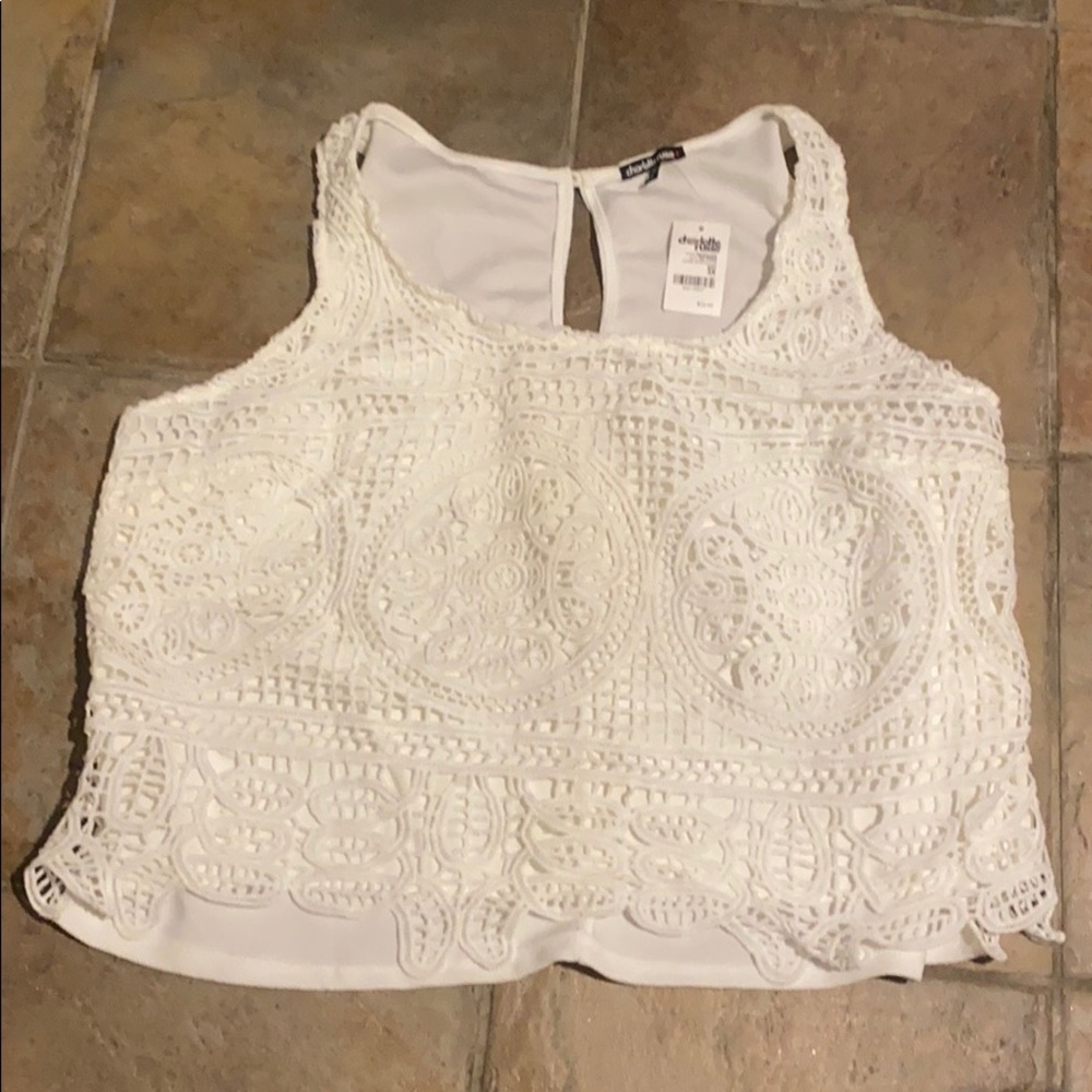 Charlotte Russe plus size lace top